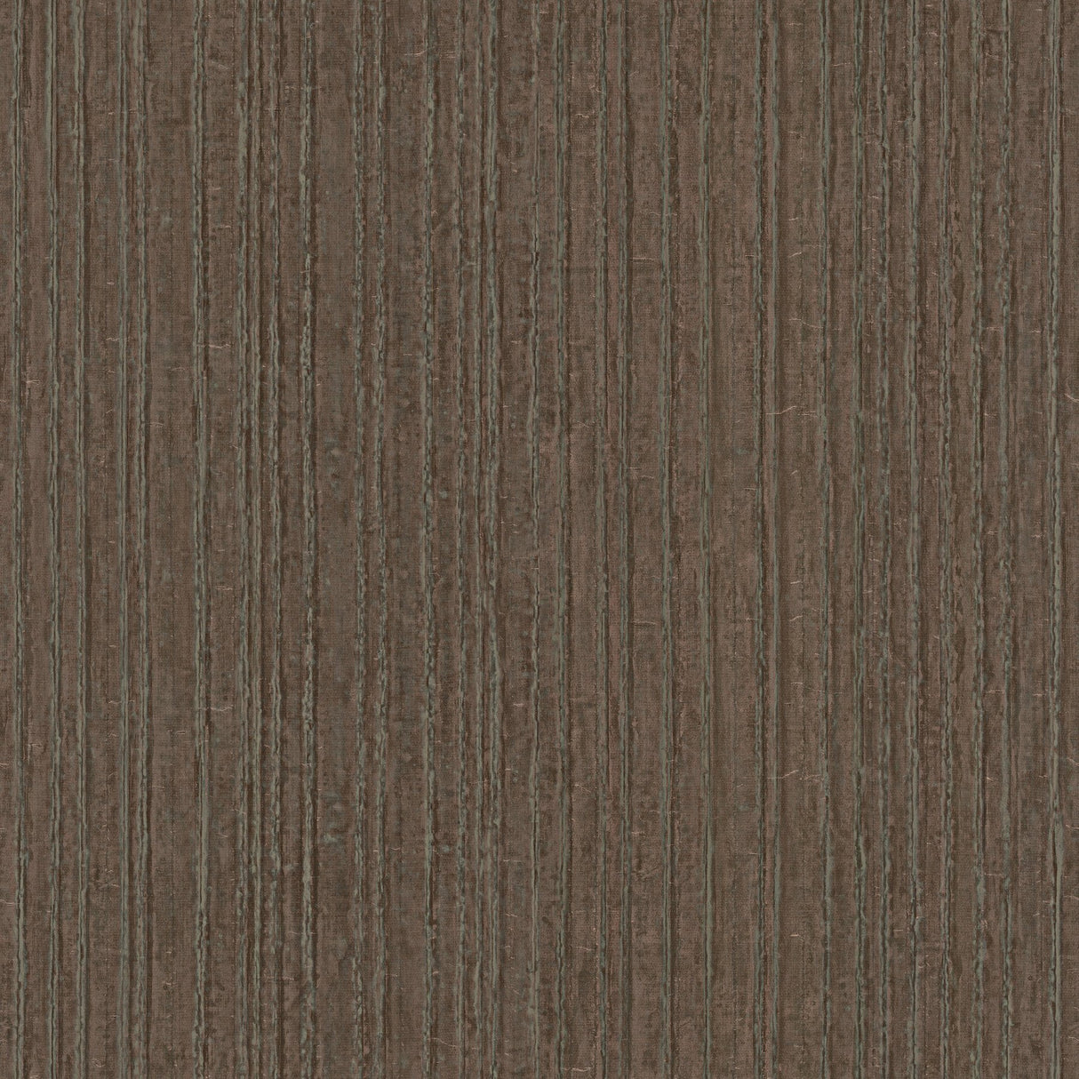 Vintage Tin Burnished Bronze Wallpaper with Industrial Metallic Corrugated Texture - York RRD7605N