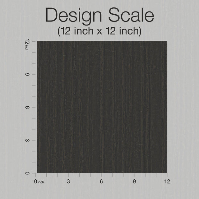 Vintage Tin Wrought Iron Wallpaper with Metallic Industrial Stripe Texture - York RRD7608N