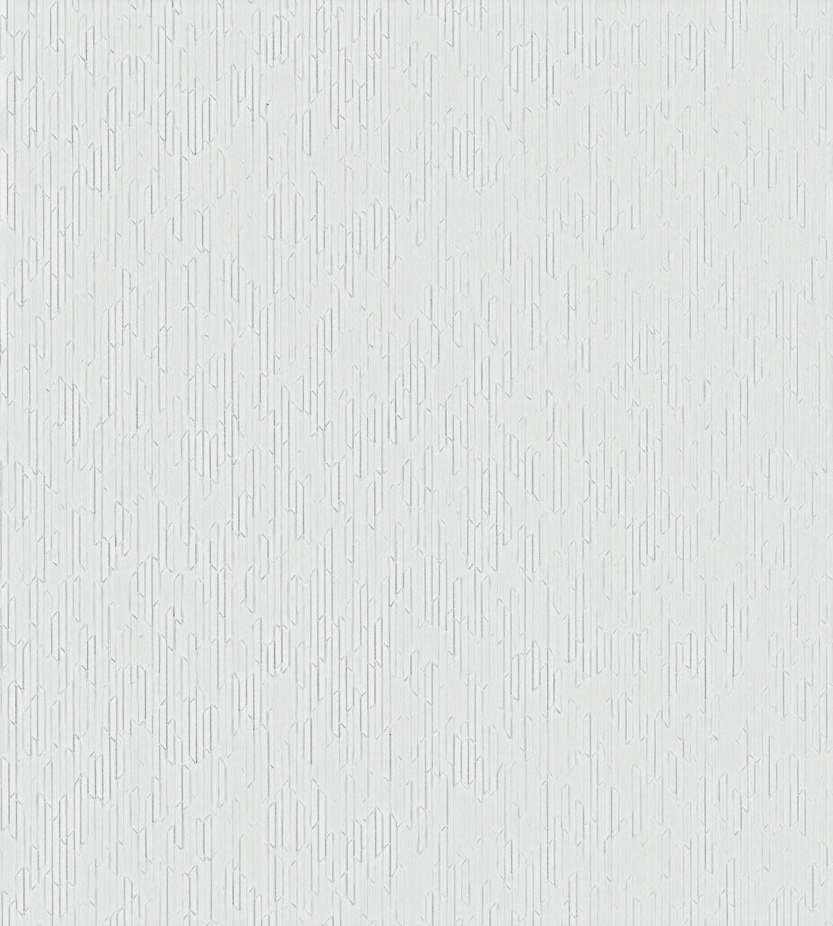 Calliope Optic White Geometric Fabric Backed Vinyl Wallpaper - York RRD7612N
