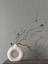 Calliope Fog Transit Geometric Fabric-Backed Vinyl Wallpaper - York RRD7613N