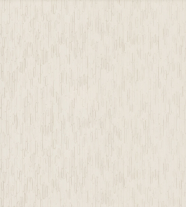 Calliope Pearl Trax Geometric Wallpaper - Ronald Redding RRD7614N