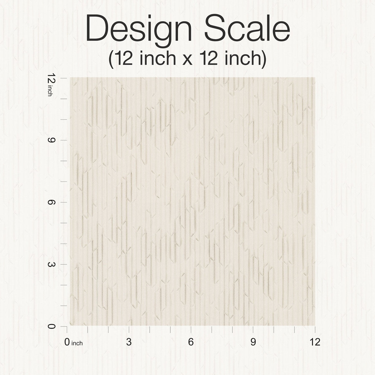 Calliope Pearl Trax Geometric Wallpaper - Ronald Redding RRD7614N