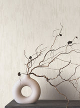 Calliope Pearl Trax Geometric Wallpaper - Ronald Redding RRD7614N