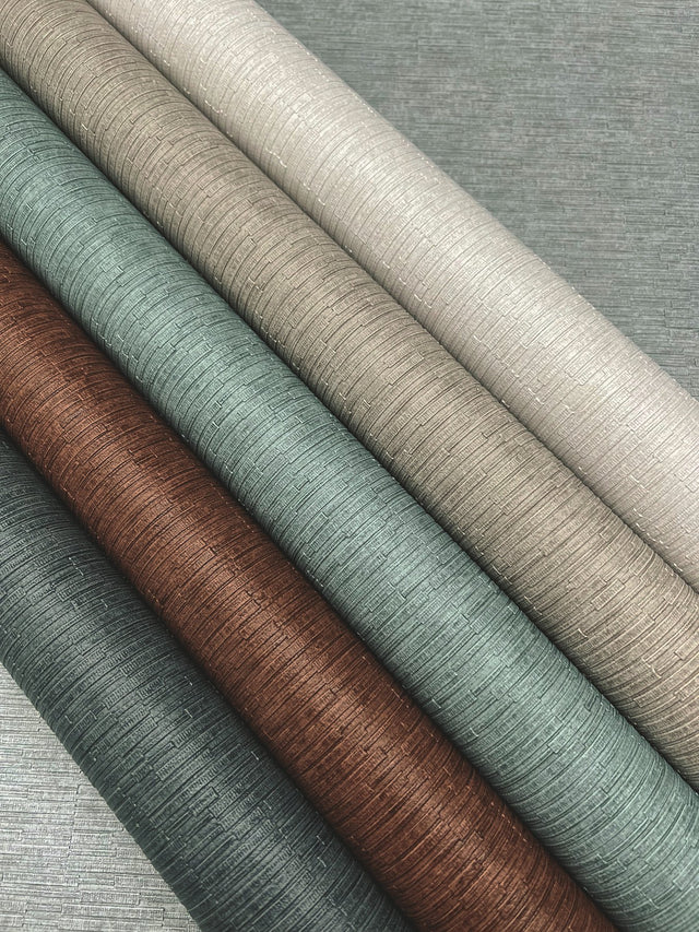 Cantilever Redwood Wallpaper with Textured Industrial Style - York RRD7619N