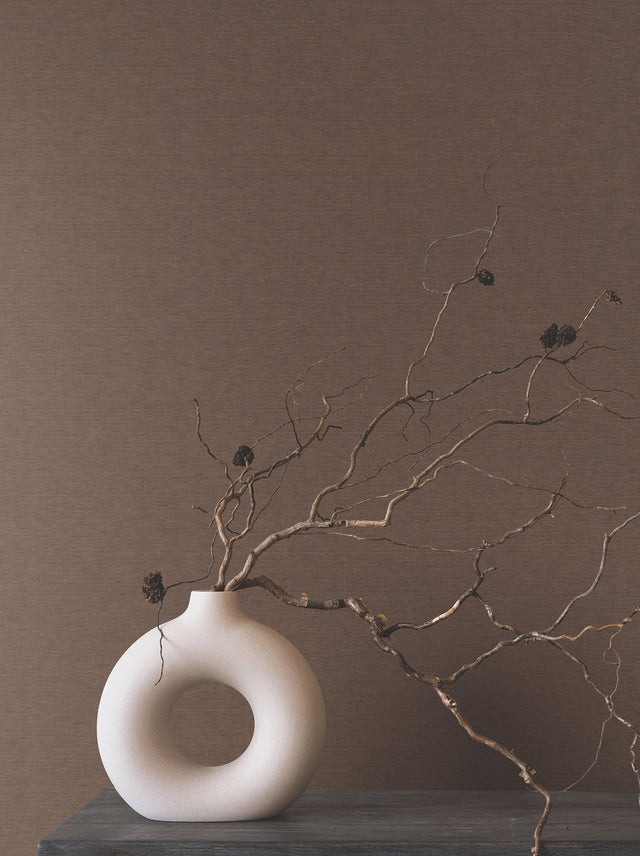 Cantilever Redwood Wallpaper with Textured Industrial Style - York RRD7619N