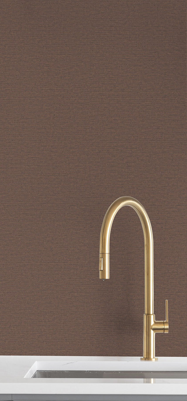 Cantilever Redwood Wallpaper with Textured Industrial Style - York RRD7619N