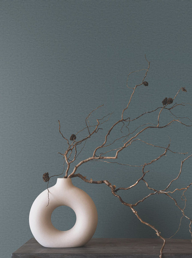 Cantilever Wrought Iron Wallpaper with Textured Architectural Motif - York RRD7620N