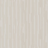Newel Natural White Textured Stripe Wallpaper - York RRD7623N
