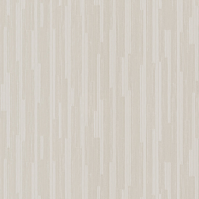 Newel Natural White Textured Stripe Wallpaper - York RRD7623N