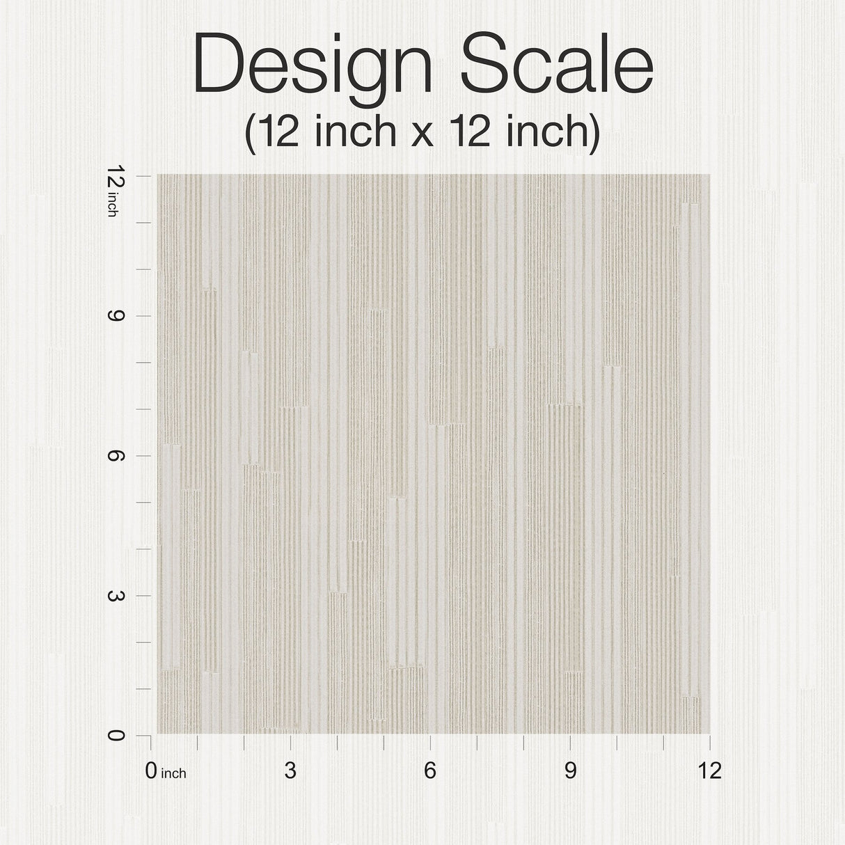 Newel Natural White Textured Stripe Wallpaper - York RRD7623N