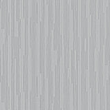 Newel Aluminum Wallpaper with Textured Vertical Stripe Motif - York RRD7624N