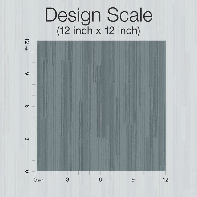 Newel Slate Blue Textured Stripe Wallpaper - York RRD7625N