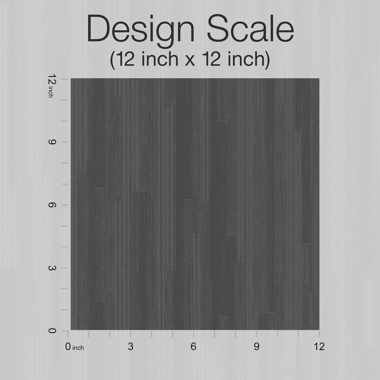 Newel Shadow Black Wallpaper with Textured Vertical Stripe Pattern - York RRD7626N
