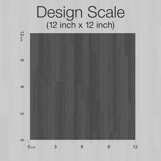 Newel Shadow Black Wallpaper with Textured Vertical Stripe Pattern - York RRD7626N