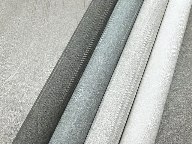 Stockroom Optic White Wallpaper with Faux Plaster Texture - York RRD7631N