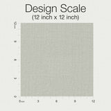 Rugged Linen Featherstone White Wallpaper with Textured Linen Weave - York RRD7636N