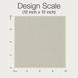 Rugged Linen Powder Sand Wallpaper with Textured Linen Weave - York RRD7637N