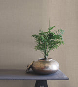 Rugged Linen Jute Wallpaper with Textured Linen Weave - York RRD7638N