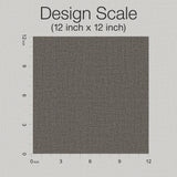 Rugged Linen Tudor Textured Wallpaper in Brown - York RRD7642N