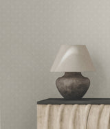 Wickwork Pearl Trax Wallpaper with Textured Geometric Weave - York RRD7647