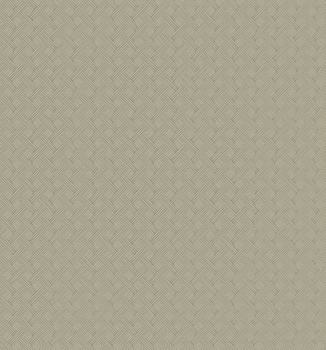 Wickwork Fog Transit Textured Fabric-Backed Vinyl Wallpaper - York RRD7648