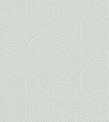 Universal Nature Gravel Wallpaper with Geometric Palm Frond Motif - York RRD7659N
