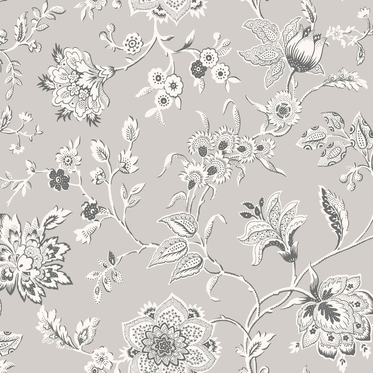 Sutton Grey Toile Coastal Wallpaper - York RT7823 – Wallpaper Warehouse