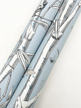 Bambou Toile Sky Blue Wallpaper with Transitional Toile Pattern - York RT7833