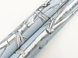 Bambou Toile Sky Blue Wallpaper with Transitional Toile Pattern - York RT7833