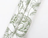 Tropical Sketch Toile Forest Wallpaper with Eclectic Toile Motif - York RT7842
