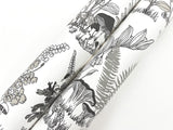 Mushroom Garden Toile Black & Grey Wallpaper with Whimsical Botanical Toile Pattern - York RT7893