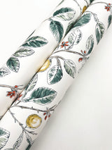 Limoncello Toile Forest Wallpaper with Modern Toile Botanical Motif - York RT7914