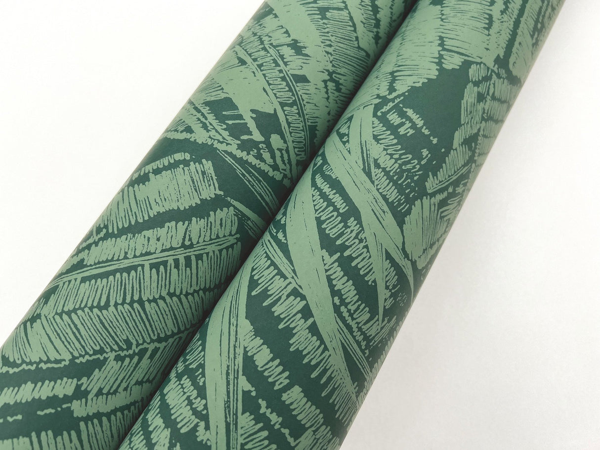 Palm Cove Toile Emerald Forest Wallpaper with Tropical Toile Pattern - York RT7924