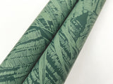 Palm Cove Toile Emerald Forest Wallpaper with Tropical Toile Pattern - York RT7924