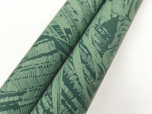 Palm Cove Toile Emerald Forest Wallpaper with Tropical Toile Pattern - York RT7924