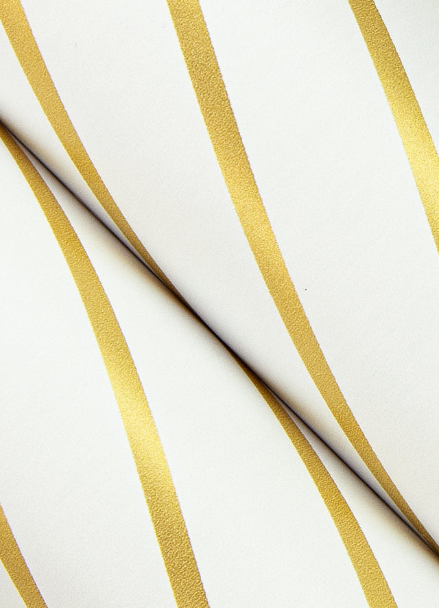 Ramsey Cream Peel & Stick Wallpaper with Glam Geometric Art Deco Pattern - Rachel Zoe x NuWallpaper RZS4528