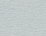 Isla Faux Jute Fantasy Blue by Summer House Faux Grasscloth Vinyl Wallpaper – Seabrook Designs SC20912 -Sample