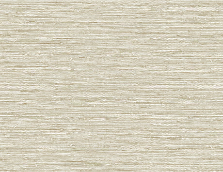 Isla Faux Jute wallpaper in Balanced Beige faux grasscloth texture