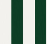 Dylan Striped Stringcloth wallpaper in Marine Green with wide vertical stripes