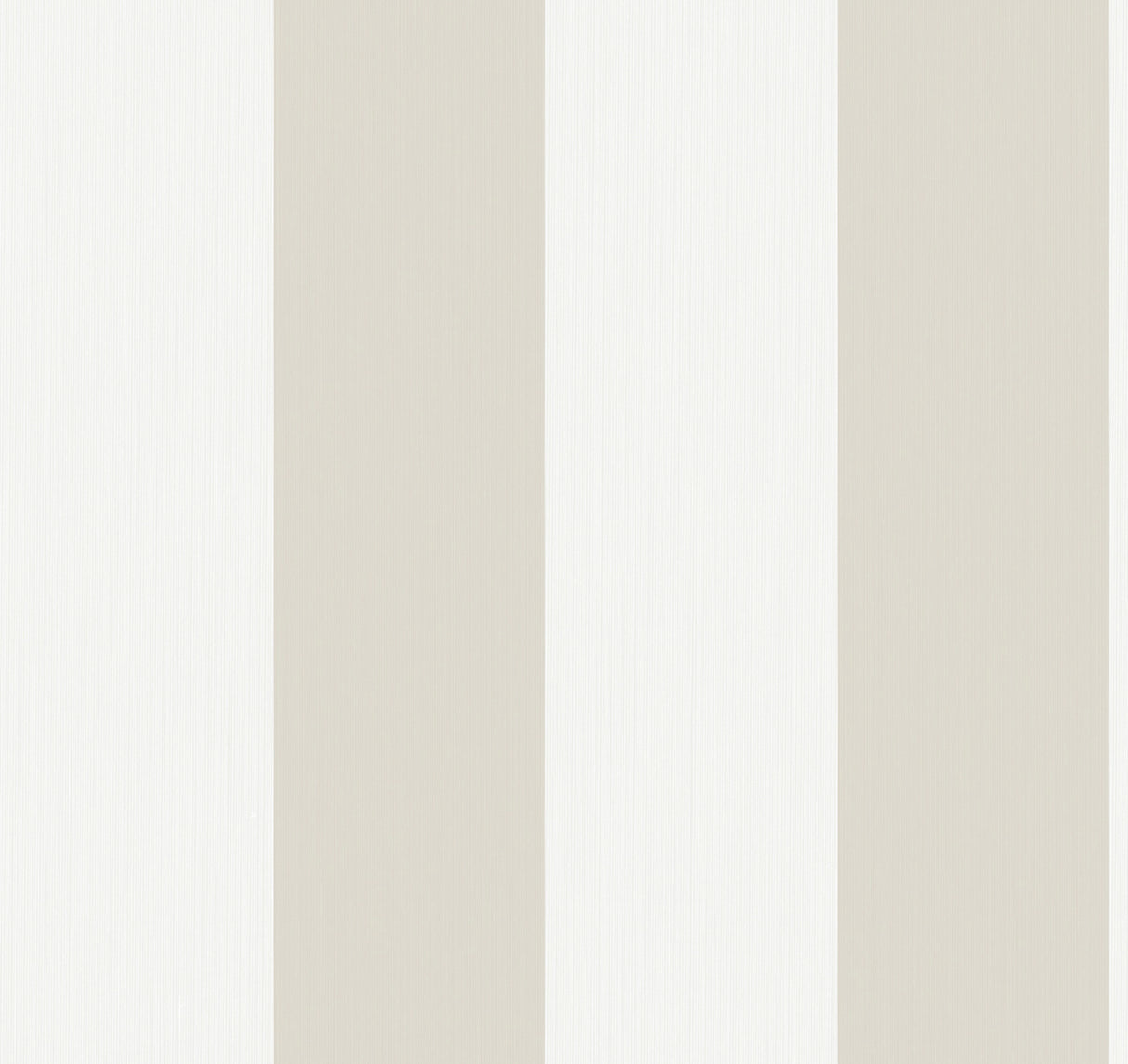 Dylan Striped Stringcloth wallpaper in Stone (beige/neutral) with wide vertical stripes and a subtle woven texture