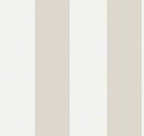 Dylan Striped Stringcloth wallpaper in Stone (beige/neutral) with wide vertical stripes and a subtle woven texture