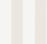Dylan Striped Stringcloth wallpaper in Ice with wide horizontal stripes