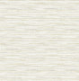 Skye Wave Stringcloth wallpaper in the Early Clouds colorway with a woven sisal look in warm beige and ivory tones.