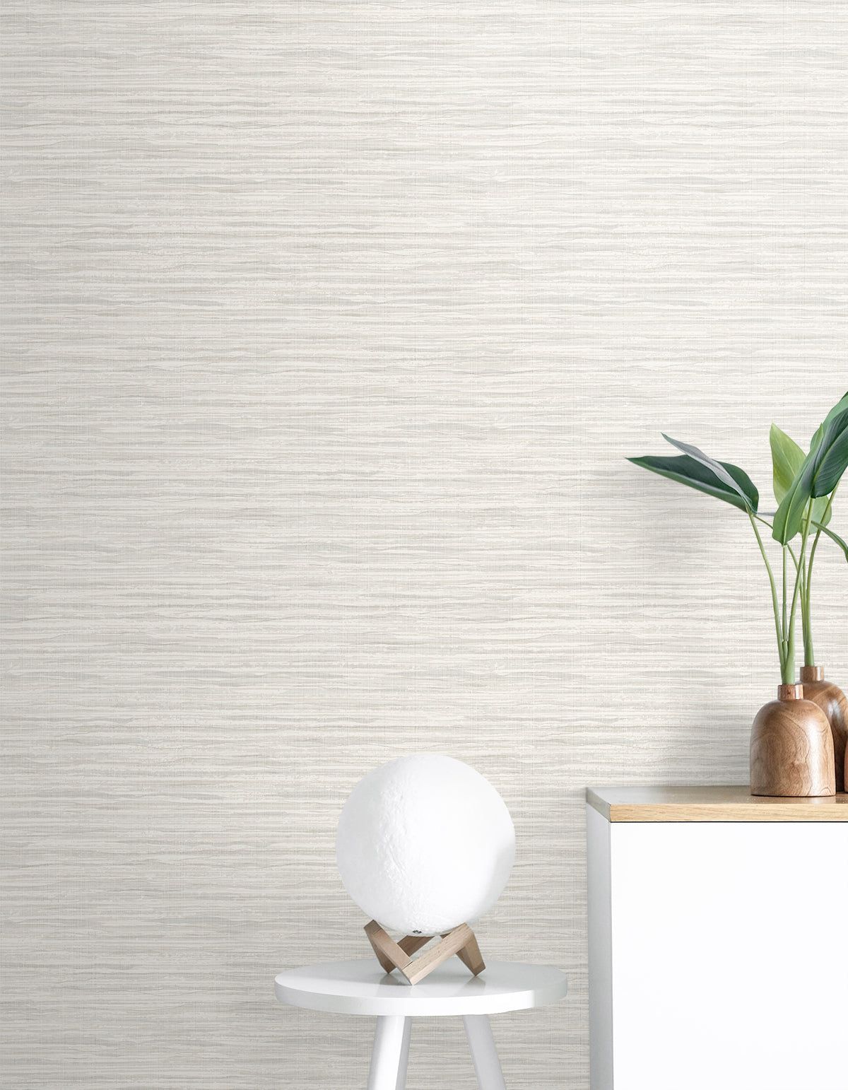 Skye Wave Stringcloth Barley White by Summer House Textured Sisal Wallpaper – Seabrook Designs SC21108