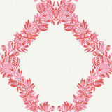 Valentino Wreath Pink Butterfly Trellis Peel & Stick Wallpaper - NuWallpaper SCS6050