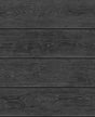 Charcoal wood plank peel and stick wallpaper with horizontal boards