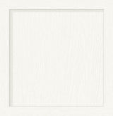 Squared Away dove white peel and stick paneled wallpaper with a subtle wood texture