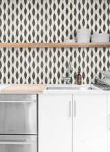 Ditto Eclipse & Linen by Stacy Garcia Peel and Stick Geometric Peel & Stick Wallpaper – Stacy Garcia Home SG10900