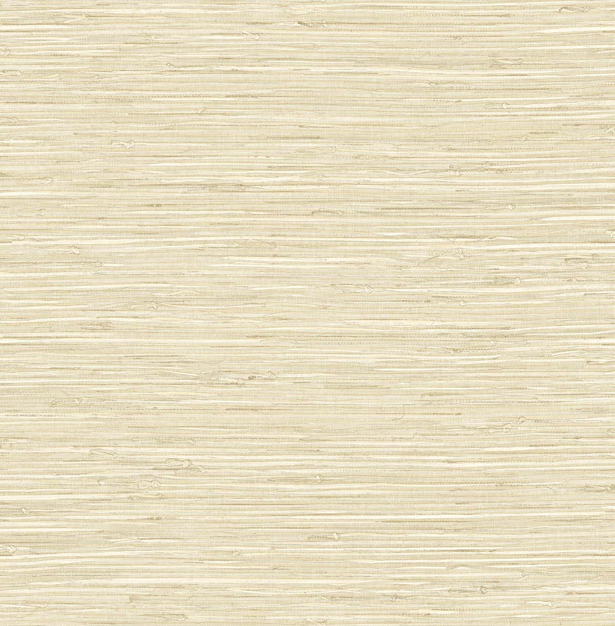 Saybrook Faux Rushcloth peel and stick wallpaper pattern in Sand Dunes (beige faux grasscloth texture).
