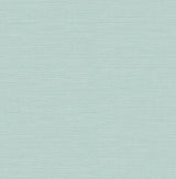 Seaside Faux Sisal peel and stick wallpaper in Lakeside blue faux grasscloth texture